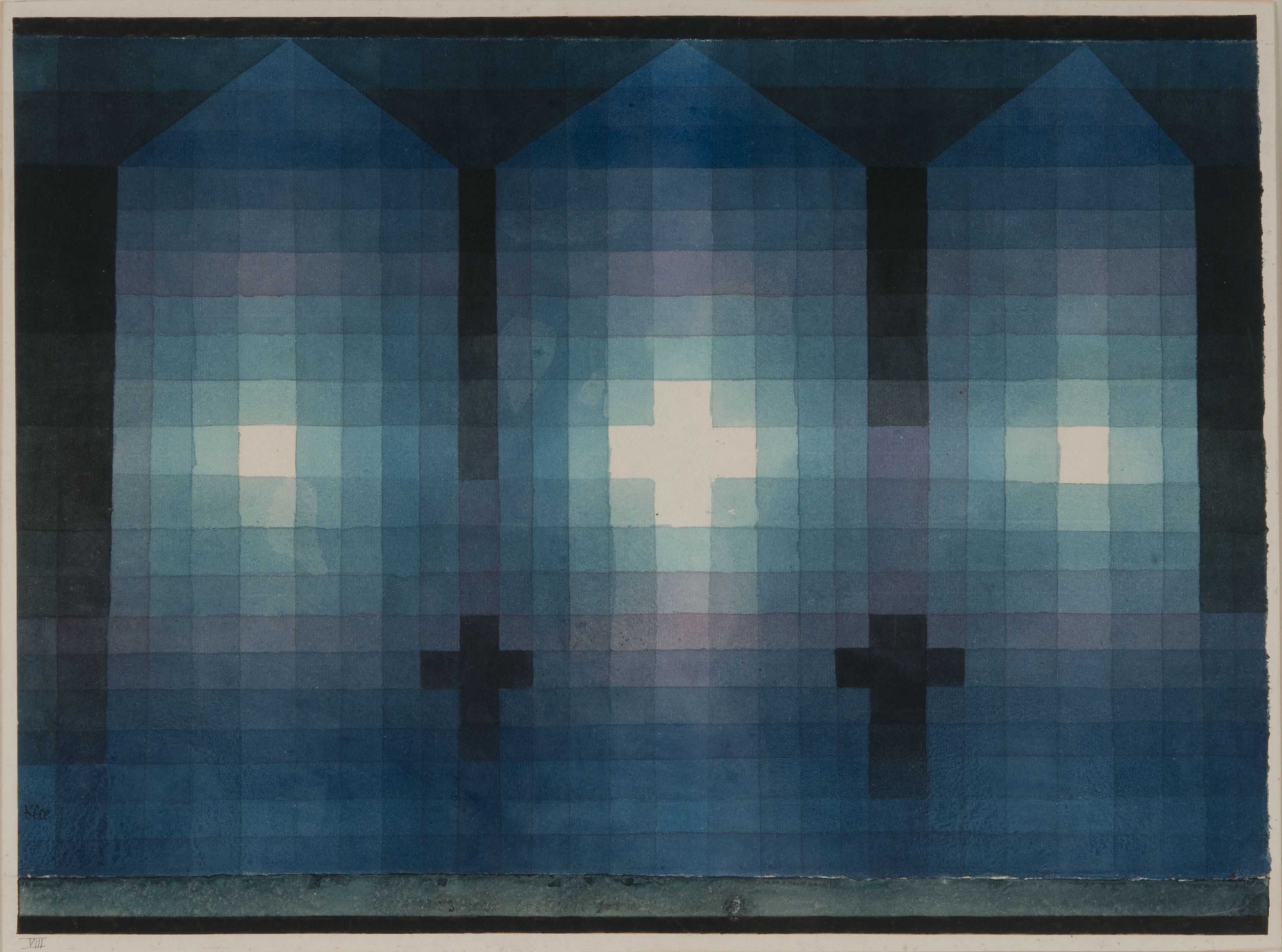 Paul Klee, Tomb in Three Parts