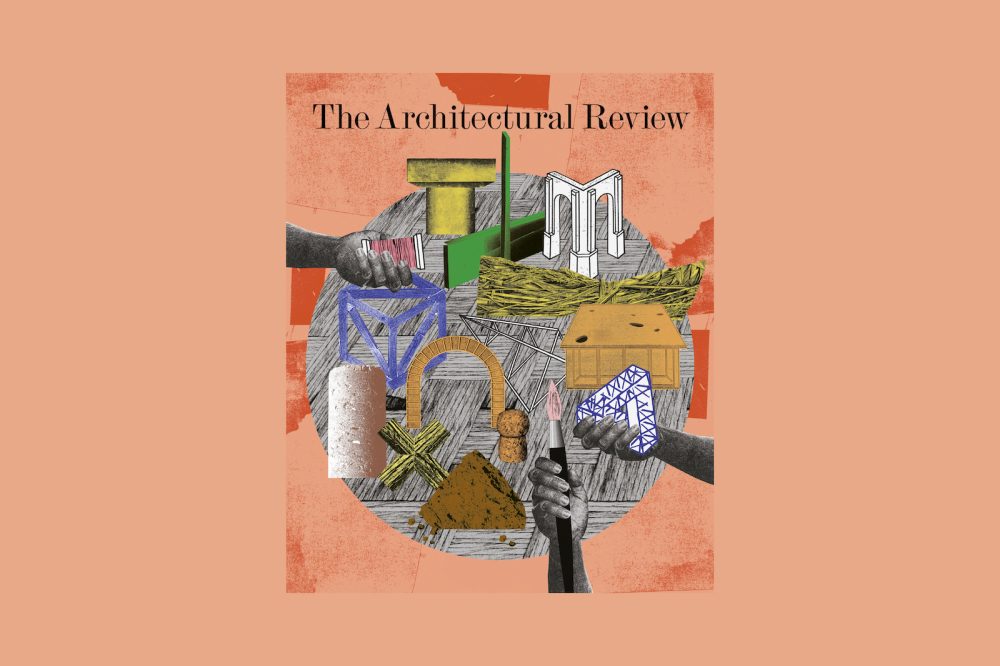 Architectural Review AR Concrete Issue Cover on red background