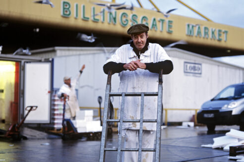 John schofield the last of the billingsgate fish porters london 2012 claudia leisinger