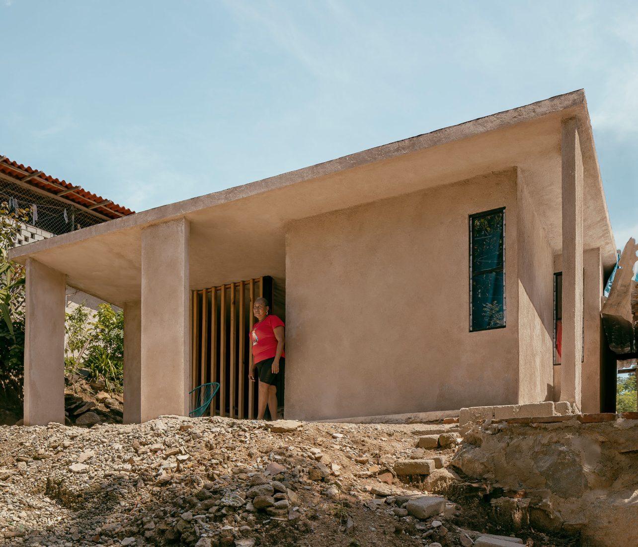 One of the post-hurricane houses by Manuel Cervantes Estudio