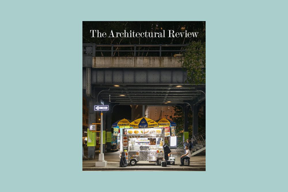 Architectural Review AR Public Issue Cover on teal background